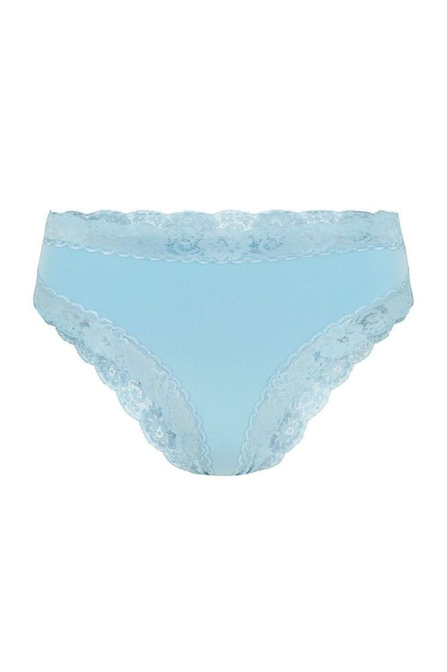 Fashion Spell Intimates & Sleepwear | Dove Lace Bloomers- Dusty Blue