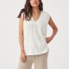 Fashion Arcaa Movement Tops | Darcy Vest Cream