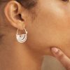 Accessories Temple of the Sun Earrings | Baye Earrings - Silver