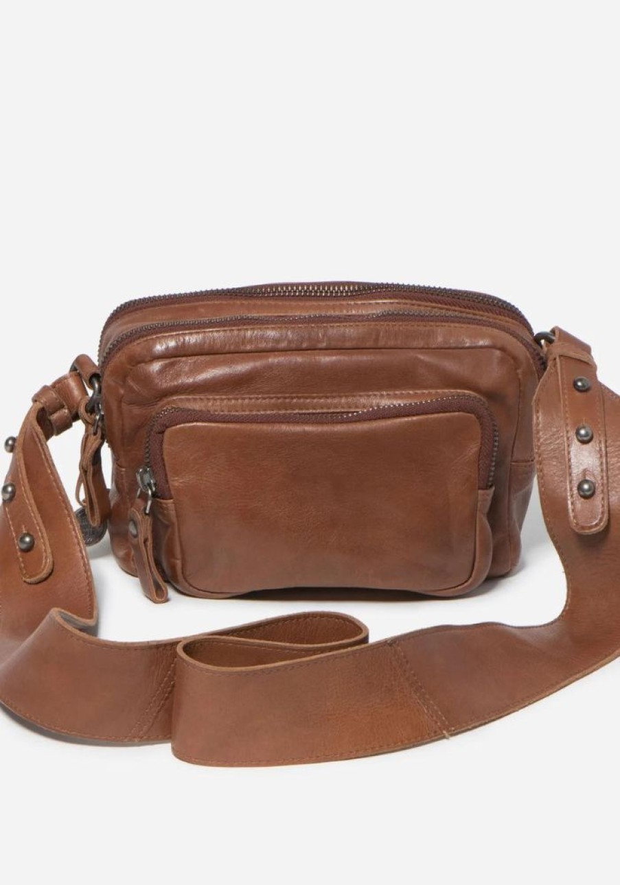 Accessories Stitch and Hide Bags | Fitzroy Bag- Saddle