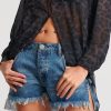 Fashion One Teaspoon Shorts + Pants | Blue Love Marlons Boyfriend Short