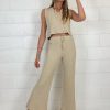 Fashion Cabo Gypsy Sets | Santorini Knit Cropped Pant